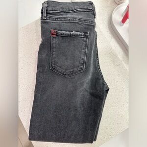 BDG Black Denim Crop Twig High Rise